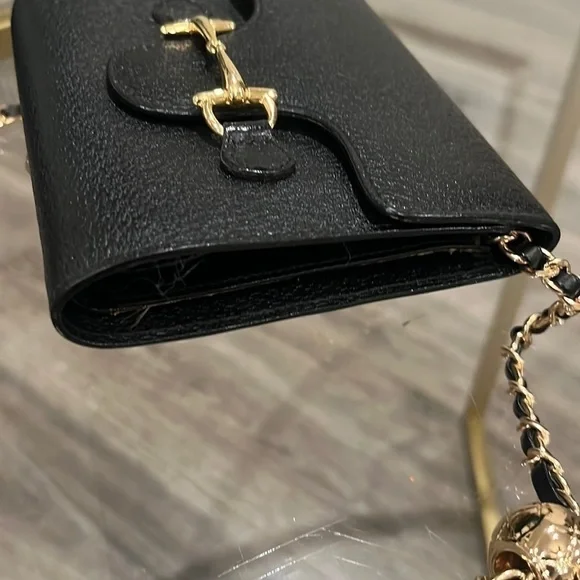 Gucci Black Authentic Crossbody Handbag Wallet - Picture 11 of 17